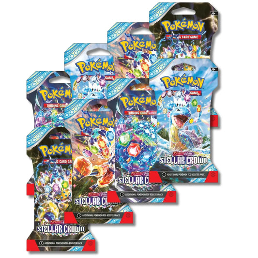 Pokemon TCG Scarlet & Violet Crown Elite - 8 Booster Packs